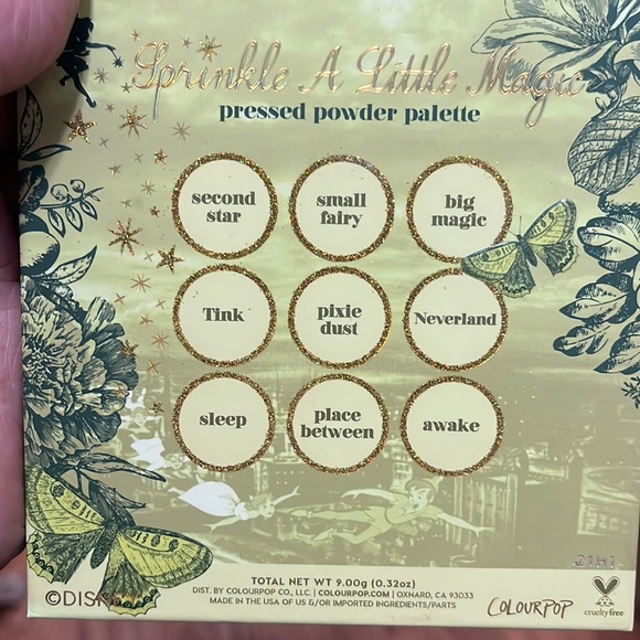 Colour pop  Colourpop tinker bell make up set! 7 pc set - Picture 7 of 7